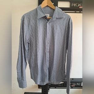 Armani Exchange Men's Large long sleeve button down